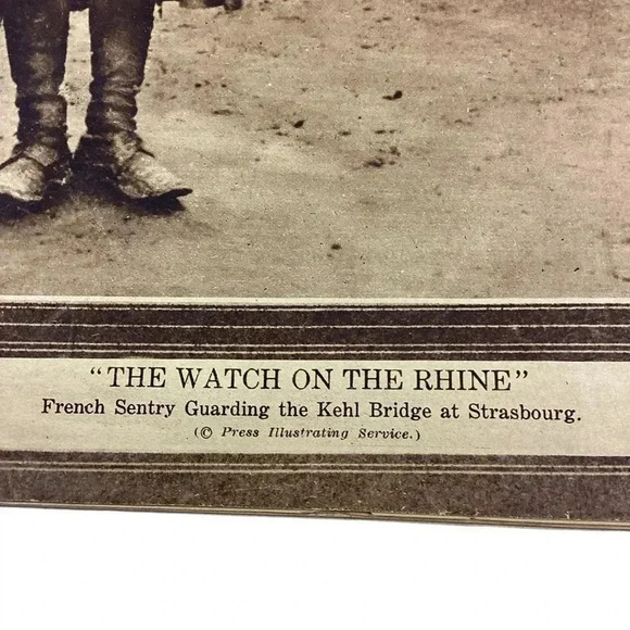 Antique New York Times midweek pictorial January, 1919. - Picture 8 of 10